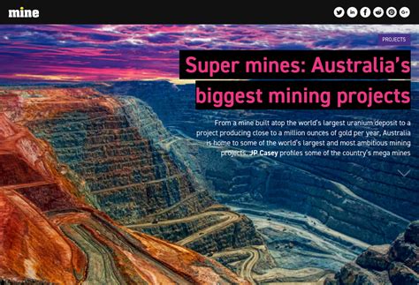 Super mines: Australia’s biggest mining projects - Mine Australia ...