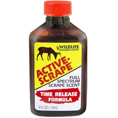 Wildlife Research Center Attractant Active Scrape 4 oz Bottle Pre Rut Deer Scent 2404 ...