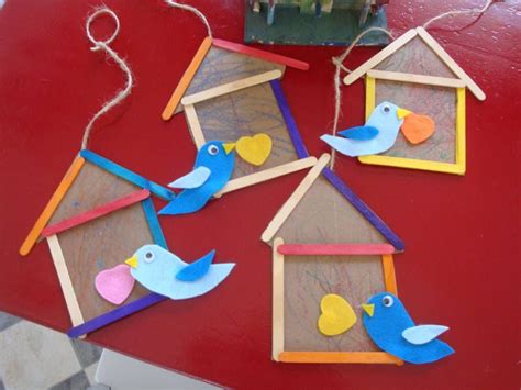 Birdhouse Craft Ideas Forreschoolersaper Template Easy Bird House ...