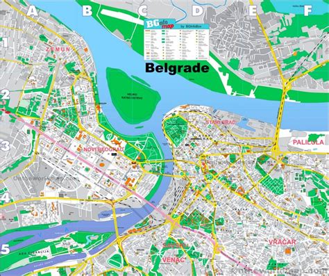 Beograd Map