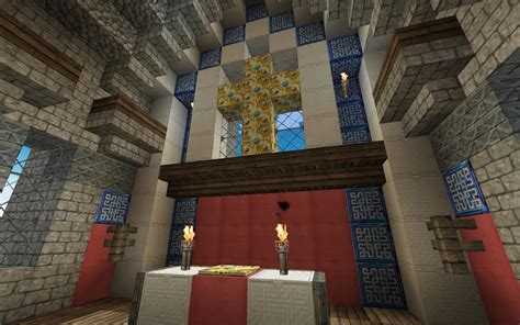 The Medieval Church - First Ever Church! Interior included, take a look! Minecraft Map