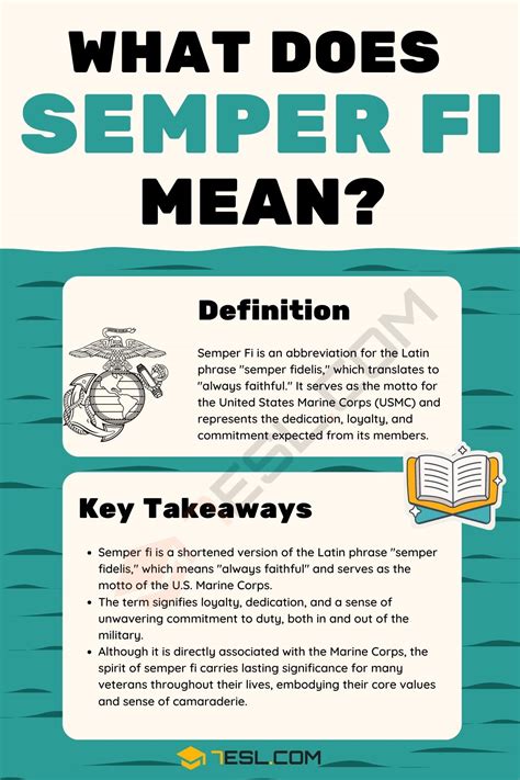 "Semper Fi" Meaning, Origin and Examples • 7ESL