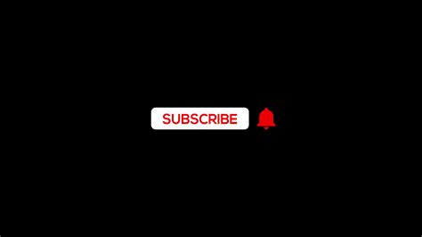 Subscribe, Reminder and Like Button animation with mouse cursor with alpha channel 23618572 ...