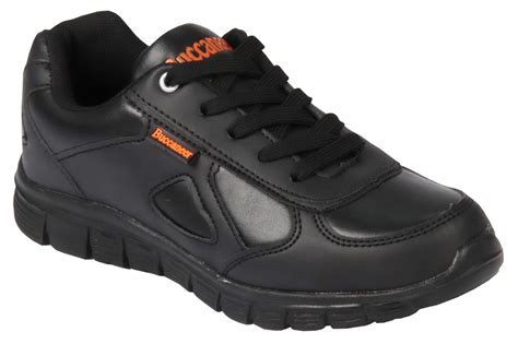 Buccaneer Laceup Takkie - Black – Gem Schoolwear