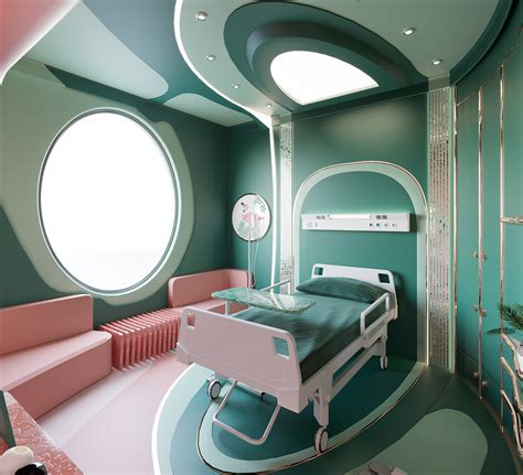 ArtStation - Hospital Room Design