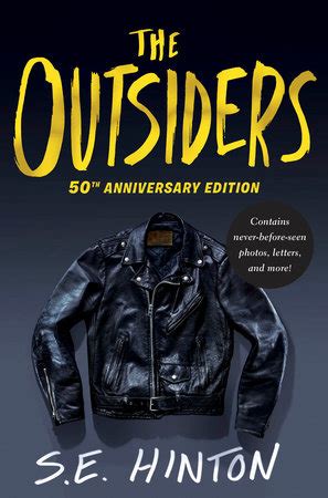 The Outsiders 50th Anniversary Edition by S. E. Hinton | Penguin Random House Canada