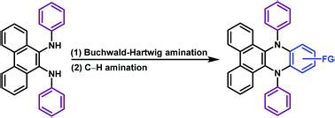 Modular synthesis of (C-10 to C-13)-substituted-9,14-diaryl-9,14-dihydrodibenzo[a,c]phenazines ...