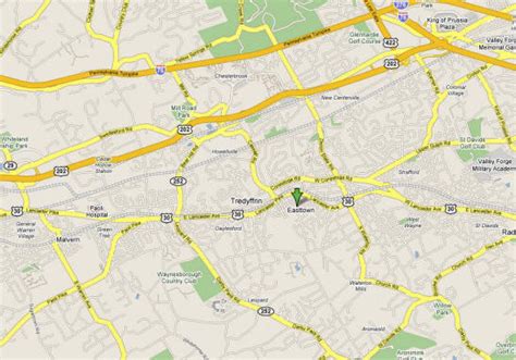 Maps Berwyn | Main Line Real Estate Mary Beth Hurtado 610-608-3119