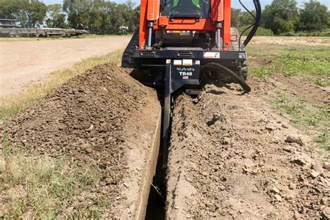 Operational Tips for Skid Steer and Track Loader Trencher Attachments ...