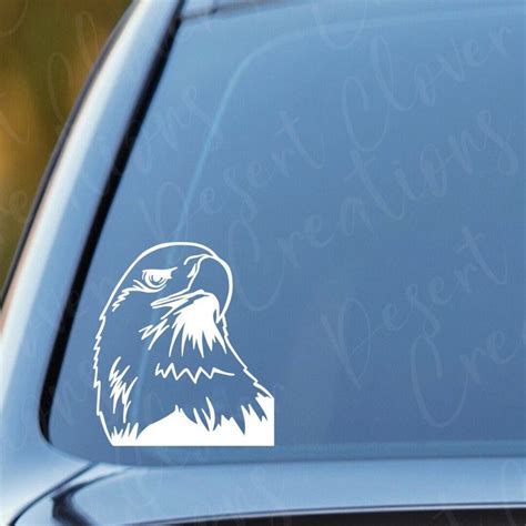 Bald Eagle Vinyl Decal Eagle Vinyl Decal Bald Eagle Sticker Freedom Car ...