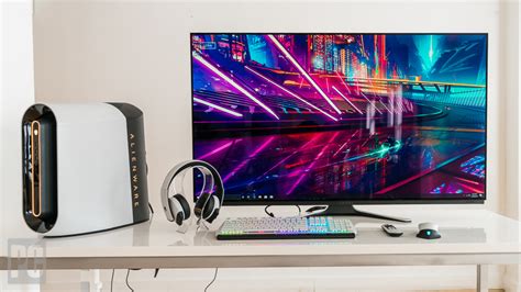 Alienware 55 OLED Gaming Monitor Review | PCMag