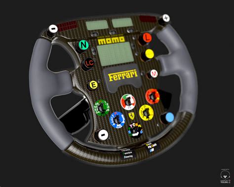 Ferrari F1 2000 Steering Wheel on Behance