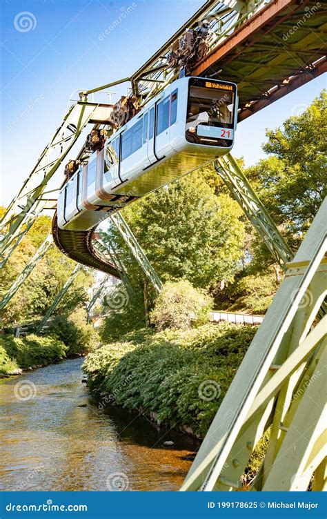 Wuppertaler Schwebebahn (Wuppertal Suspension Railway), Black An ...