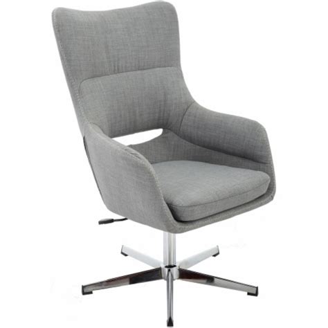 Carlton 18.5 , High Back Office Chair (No Wheels, No Lift) - Grey, 1 - Metro Market