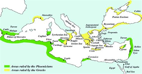 Phoenicians Map