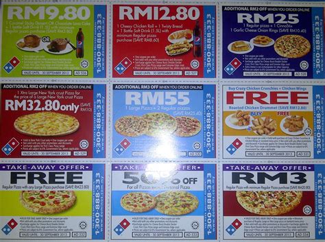 Domino's & McDonald's Coupon Codes Valid Till September 30, 2013 | BEST ...