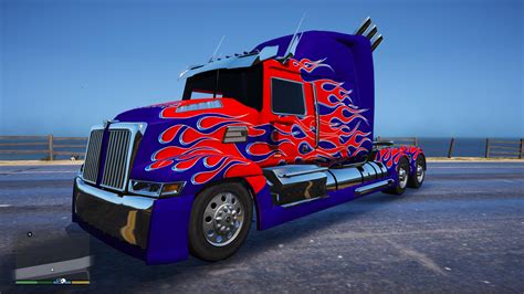 Western Star 5700 Optimus Prime [Add-On] - GTA5-Mods.com