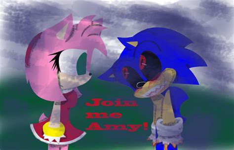 Sonic Exe And Amy Rose by Silvitrine on DeviantArt