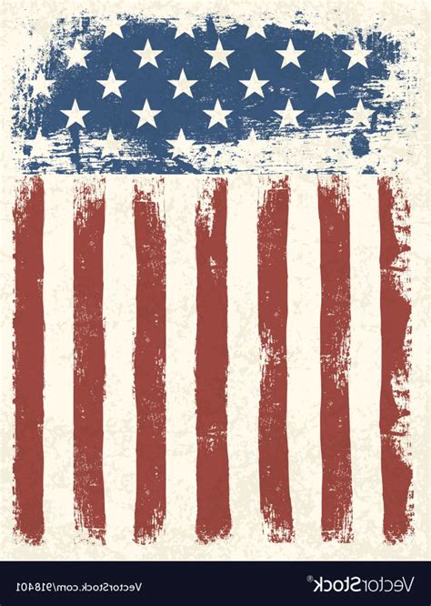 Grunge American Flag Vector at GetDrawings | Free download