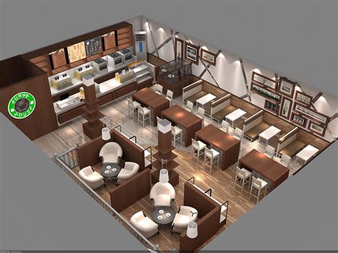 Coffee Shop Floor Plan With Dimensions - Coffee Shop Coffee Shop Interior Design Coffee Shop ...
