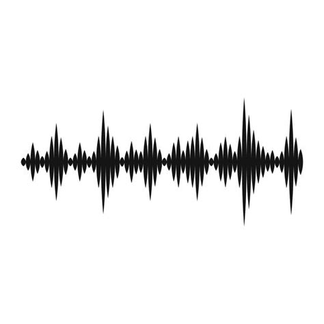 Music Sound Waves Simple Style, Music Clipart, Music, Sound PNG and ...