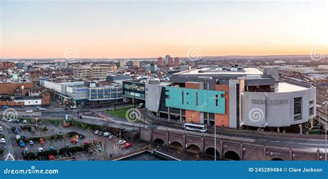 Aerial View of Doncaster Frenchgate Shopping Centre Stock Photo - Image of copy, sunlight: 245289484