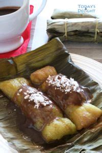 Easy Suman sa Lihiya with Caramel Syrup - Today's Delight