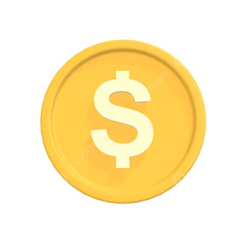 Coin Gold 3d PNG, 3d Dollar Gold Coins Money, 3d Coin, 3d Dollar Coin, Gold Coin PNG Image For ...