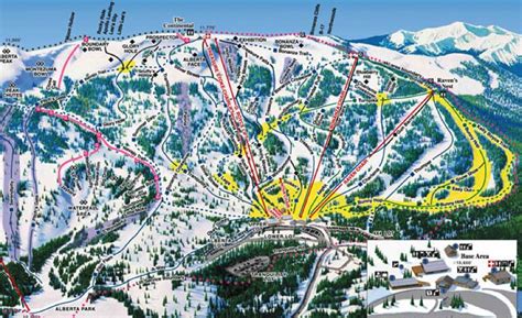 Colorado Ski Maps | Wolf Creek Resort Trail Map