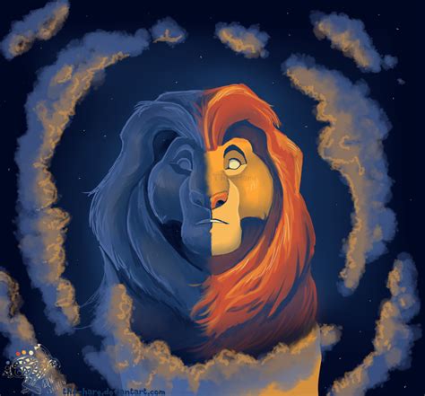 Mufasa's Ghost by The-Hare on DeviantArt