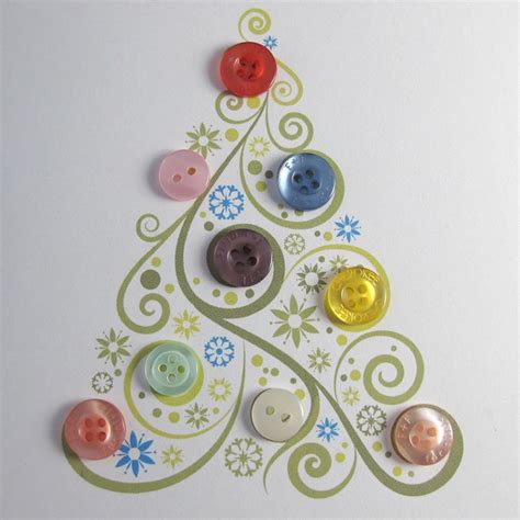 Button Crafts For Christmas Decorations