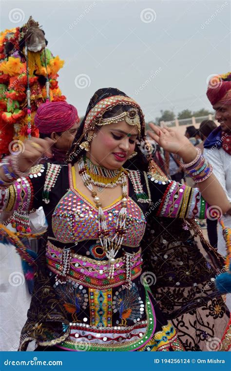 A Folk Artists Performing Folk Songs from Kalbeliya Sapera Bean ...