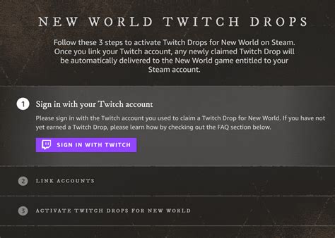 Twitch: new world twitch drops