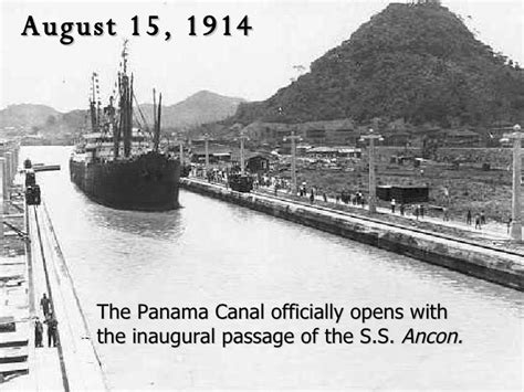 Panama Canal history