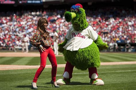 Phillie Phanatic in hot water over tossing woman into swimming pool, lawsuit says - nj.com