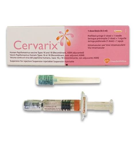 Cervarix Dosage/Direction for Use | MIMS Philippines