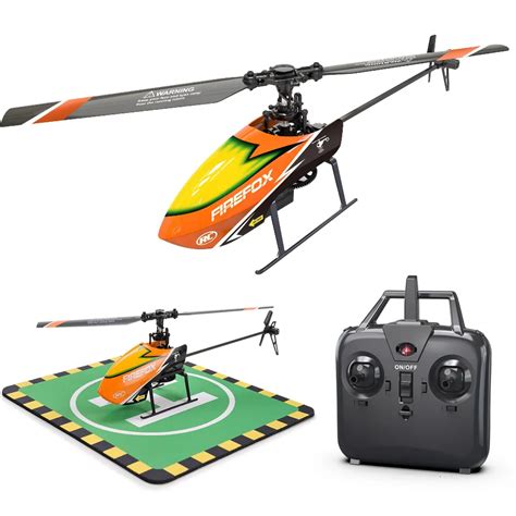 Electric RC Aircraft For Beginners: Stable & Durable Helicopter With 4 Channels, Single ...