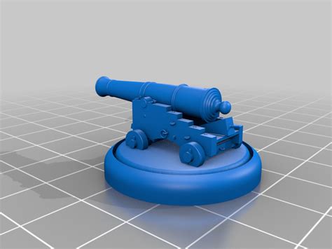 Free 3D file Warforged Pirate Artillerist Artificer and Naval Eldritch Cannon - D&D Miniature 🏴 ...