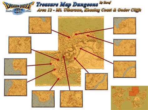 Dragon Quest 9 Treasure Maps - GamingReality