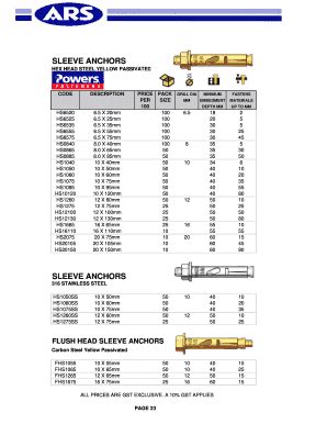 Fillable Online Masonry Anchors Fax Email Print - pdfFiller