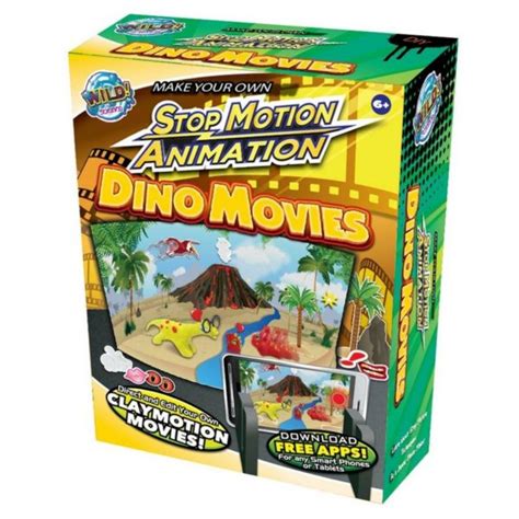 Dinosaur Stop Motion Animation Kit - Make Your Own Movie!