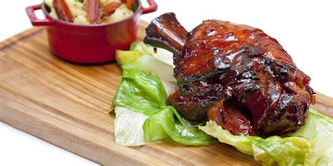 Beer-Glazed Ham Hock Recipe - Great British Chefs