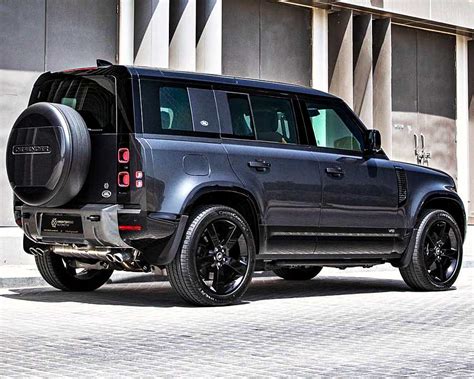 2023 Land Rover Defender 110 X V8 on Black Wheels, Best SUV