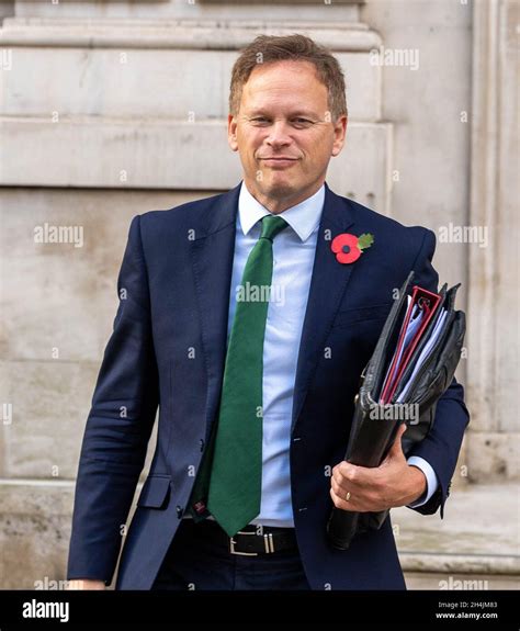 London, UK. 3rd Nov, 2021. Grant Shapps, Transport Secretary, leaves ...