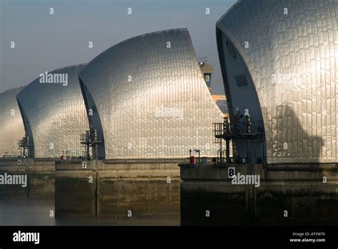 Thames Flood Barrier Stock Photo - Alamy