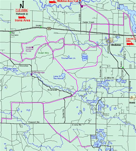 World Maps Library - Complete Resources: Michigan Snowmobile Trail Maps