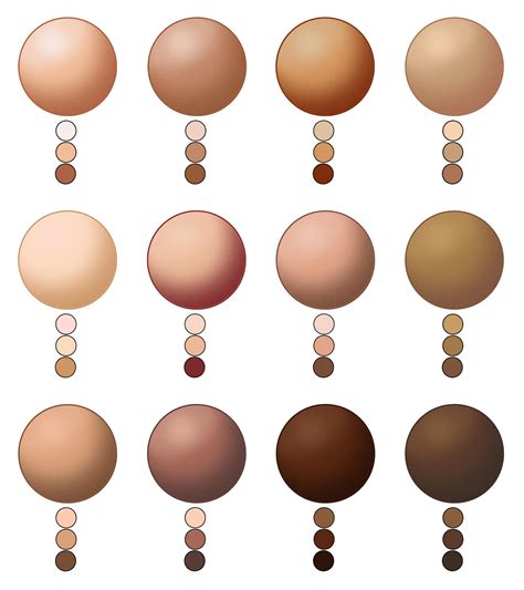 DRS Skin Colour Swatches by DeathRattleSnake on DeviantArt