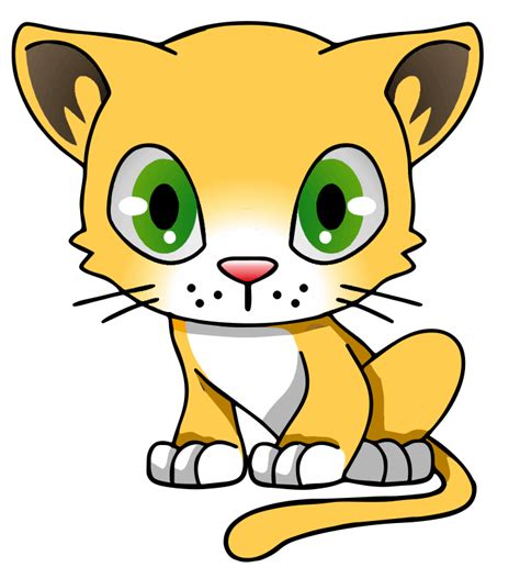 Cartoon Cat - Openclipart