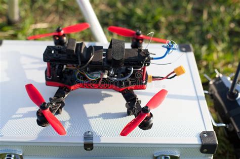 Racing drones stock photo. Image of flying, multicopter - 68220172