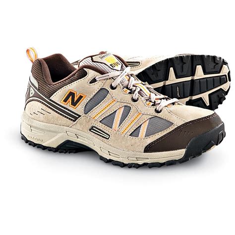 Men's New Balance® 644 Country Walking Shoes, Brown - 124535, Hiking ...